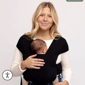 WildBird Black Baby Wrap